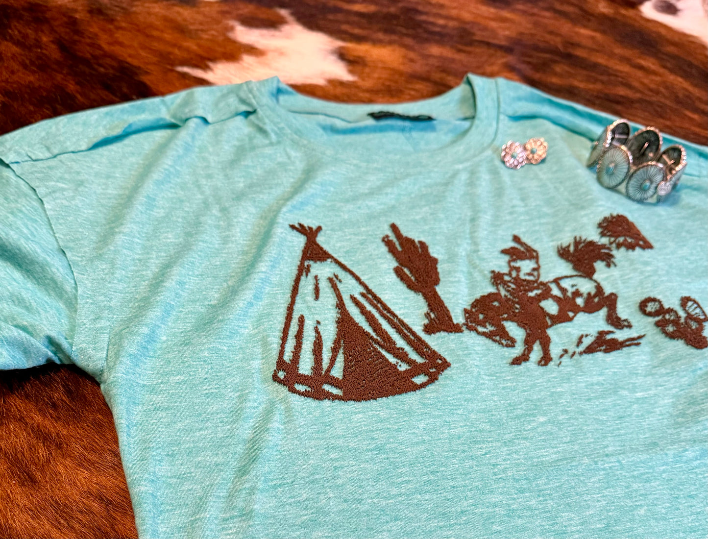 The Buckin' Bronc Tee