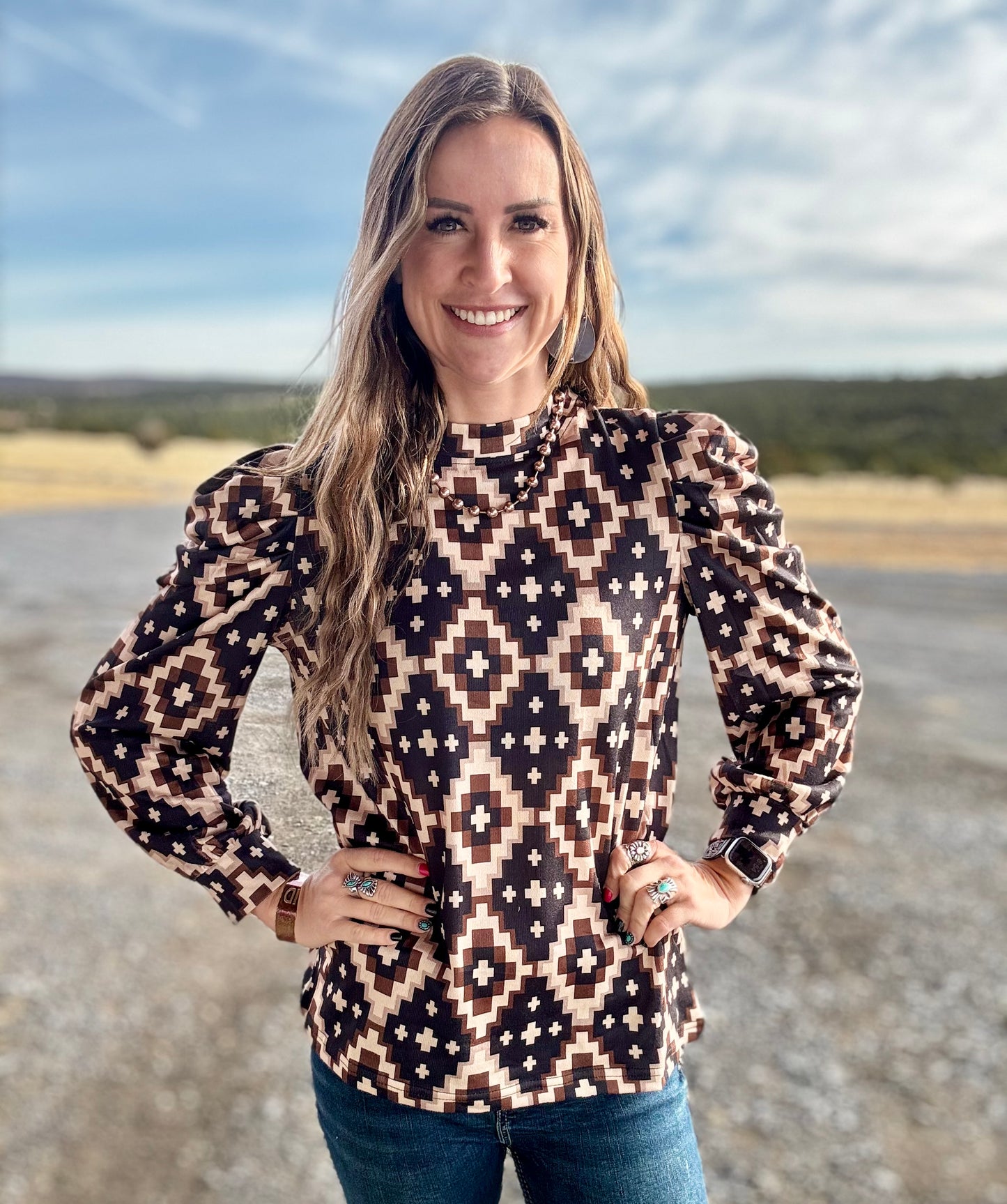 Ruidoso Aztec Top