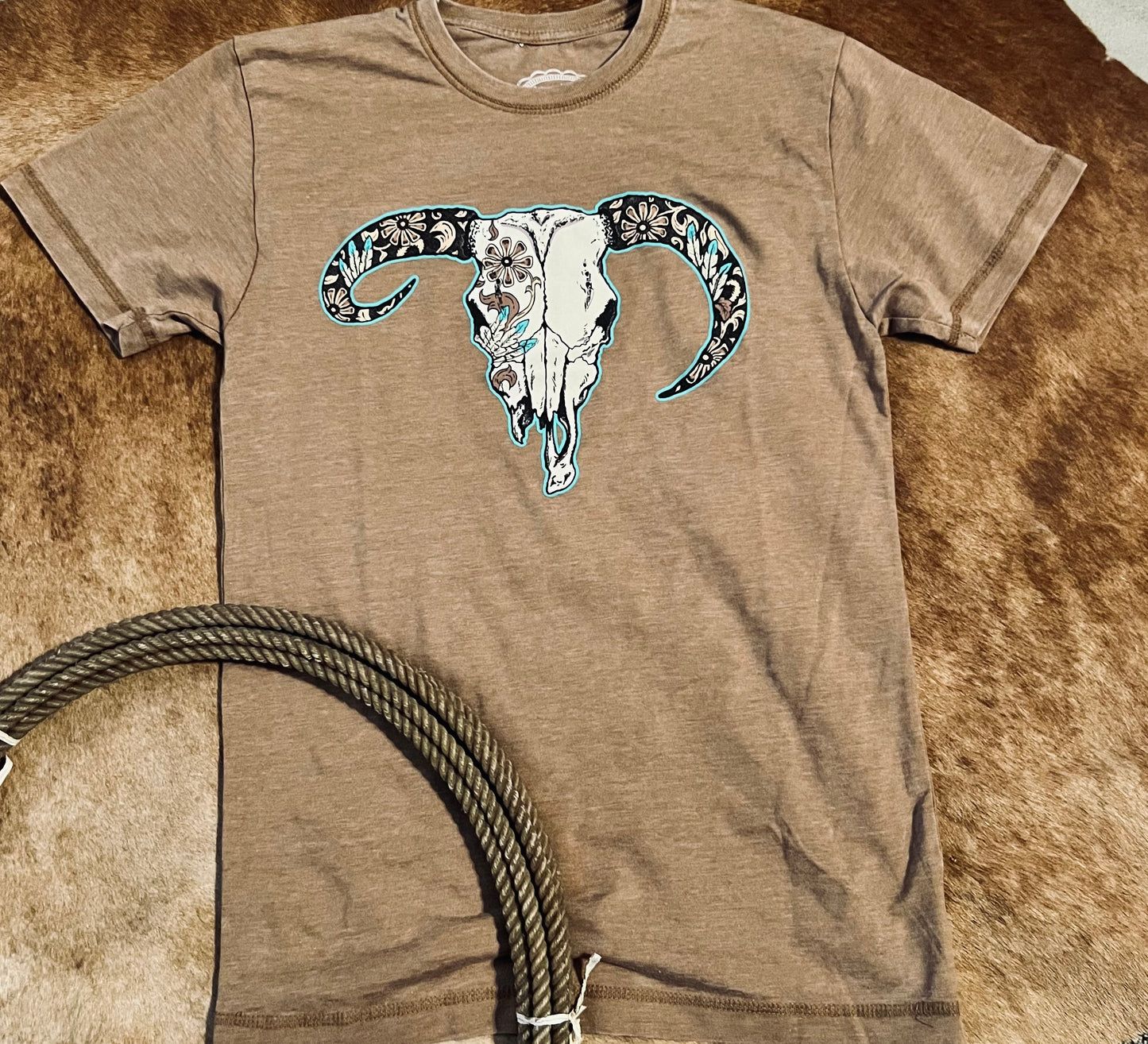 Wild and Western Skull Tee