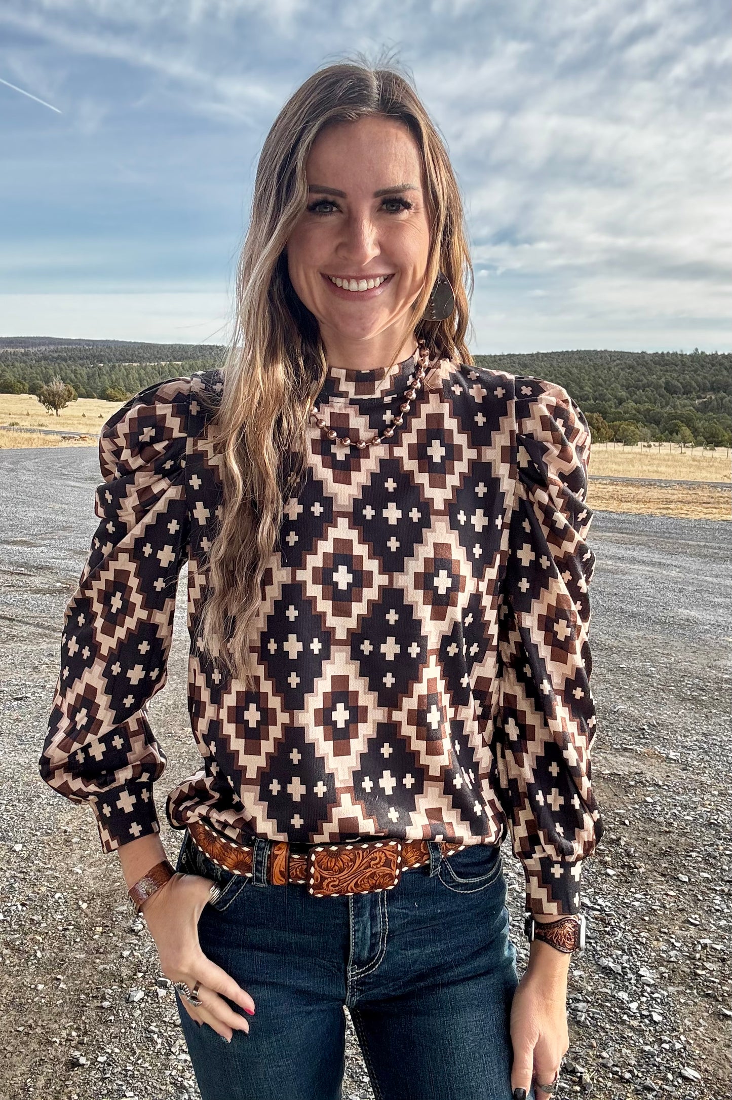 Ruidoso Aztec Top