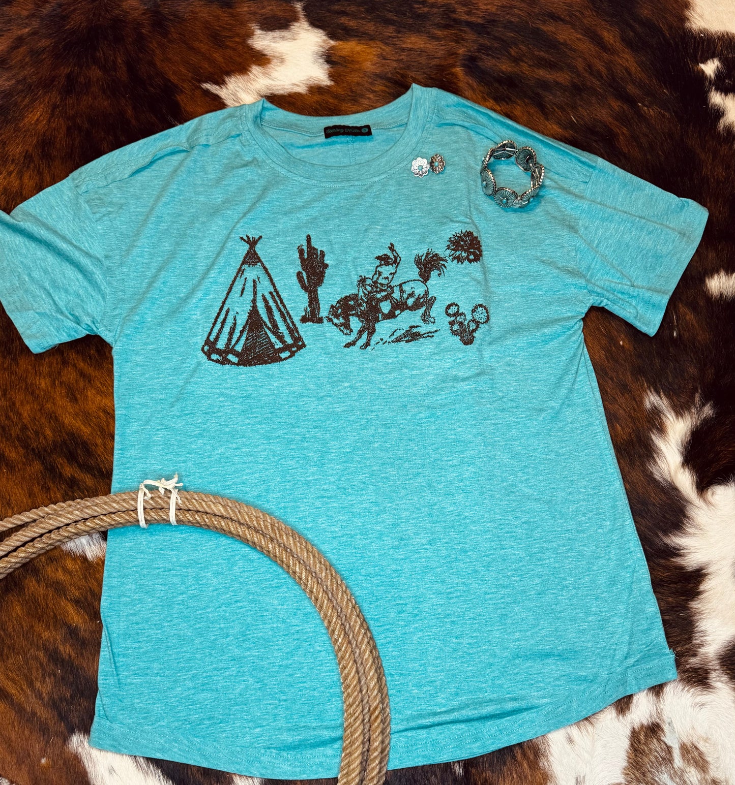 The Buckin' Bronc Tee